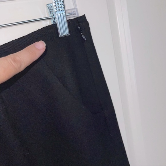 J Crew Black Felted Wool Pocket Mini Skirt 4 - Picture 5 of 14